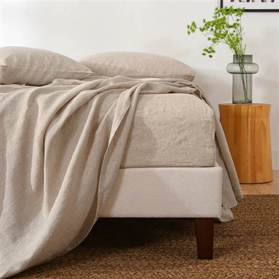 Французское льняное постельное белье